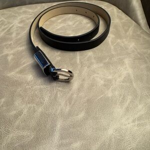 Women’s Black Leather Belt